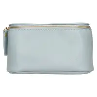 Dámská kožená ledvinka Italia Milagros - světle modrá