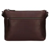 Dámská kožená crossbody kabelka The Chesterfield Brand Durban - hnědá