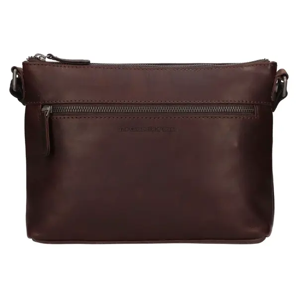 Dámská kožená crossbody kabelka The Chesterfield Brand Durban - hnědá