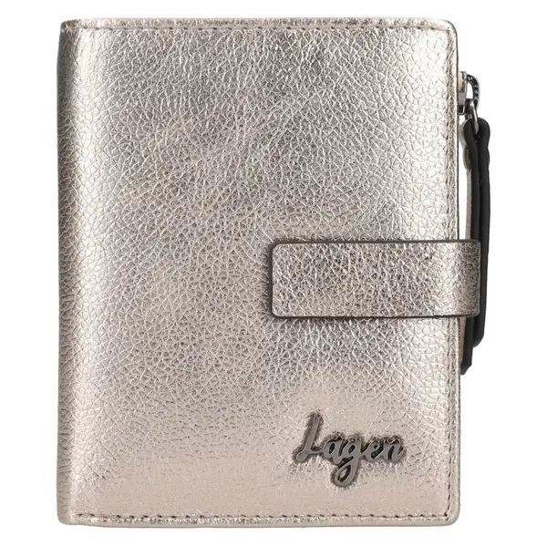 Dámská kožená peněženka Lagen Sigrid - bronzová