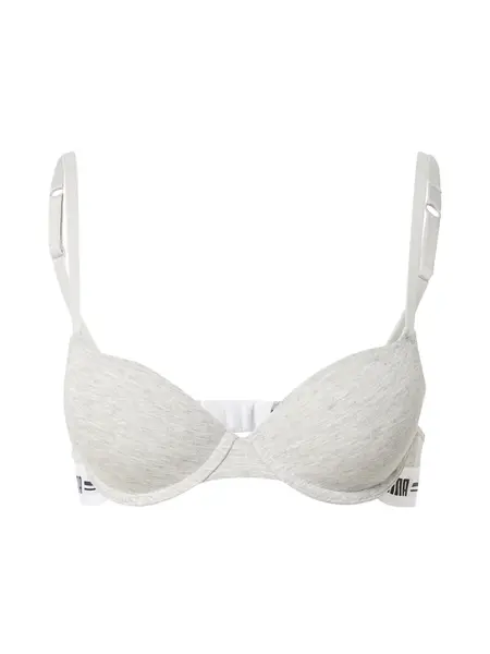 PUMA Podprsenka  sivá melírovaná / čierna / biela