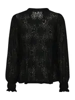 CULTURE Blúzka 'Olu'  čierna