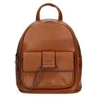 Módny dámsky batoh David Jones Molle - hnedá