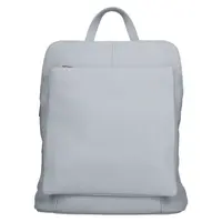 Dámska kožená batôžko-kabelka Italia Ella - svetlo modrá