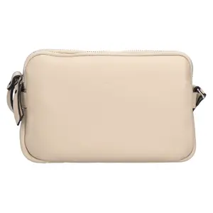 Kožená dámska crosbody kabelka Katana Francia - béžová