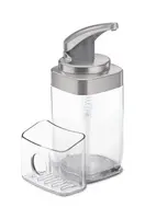 Dávkovač tekutín s nádobou na špongiu Simplehuman