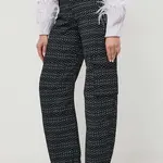 Bavlnené nohavice Patrizia Pepe