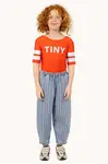 Detské bavlnené nohavice Tinycottons STRIPES MULTICOLOR PANT