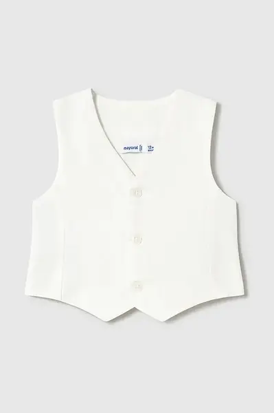 Vesta pre bábätká s prímesou ľanu Mayoral