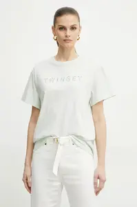 Twinset Bavlnené tričko Twinset