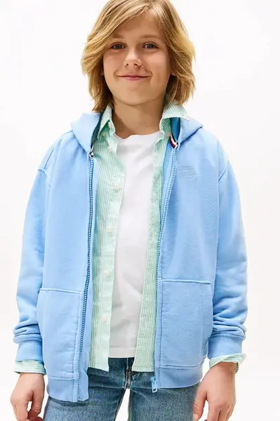 Detská bavlnená mikina Tommy Hilfiger