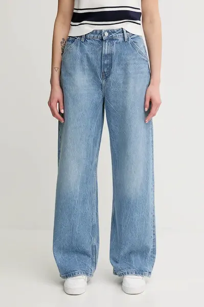 Džínsy s prímesou ľanu Tommy Hilfiger