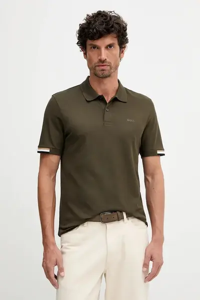 Bavlnené polo tričko BOSS Parlay 147