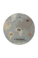 Vlnený koberec OYOY The World O120 cm