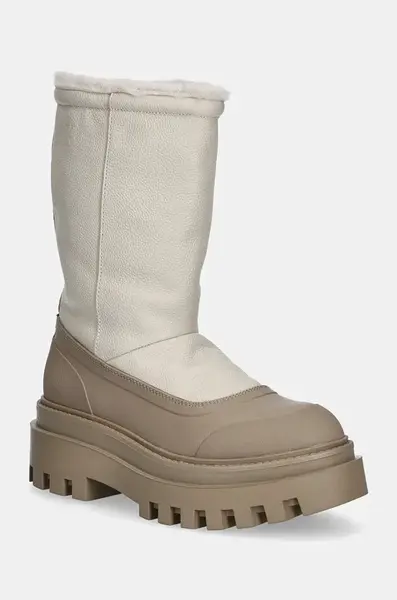 Členkové topánky Calvin Klein Jeans FLATFORM CHELSEA BOOT PADDED