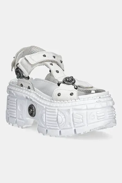 Kožené sandále New Rock NAPA BLANCA