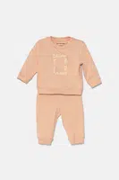 Tepláková súprava pre bábätká Calvin Klein Jeans oranžová farba, IN0IN00213