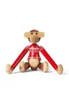 Dekoračná figúrka Kay Bojesen Monkey Christmas Jumper 2024 S