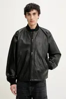 Kožená bunda bomber Diesel L-KHAT JACKET