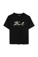 Detské bavlnené tričko Karl Lagerfeld