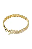 Strieborný náramok Michael Kors