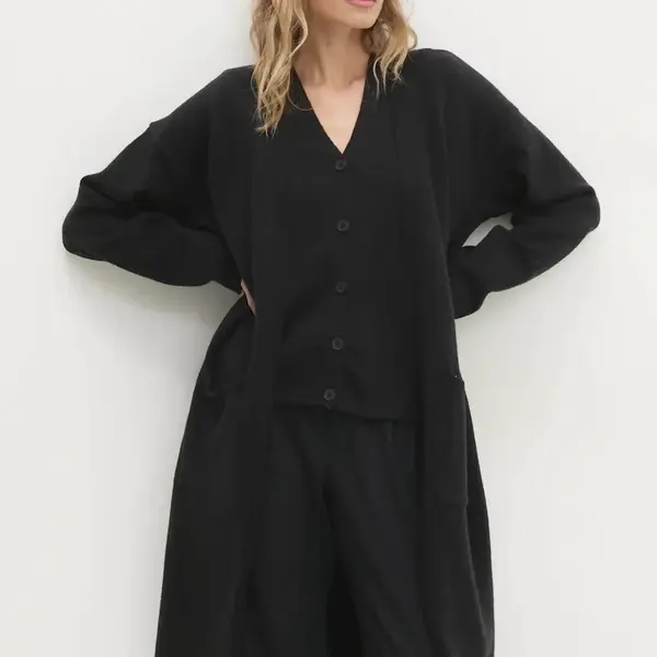 Vlnená sada Answear.LAB čierna farba