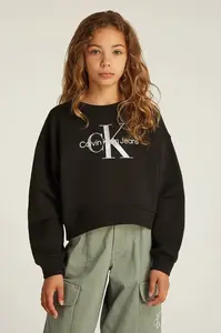 Detská bavlnená mikina Calvin Klein Jeans