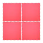 Fitness podložka inSPORTline EVA40 200x200x1 cm červená