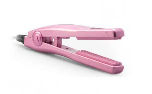 MINI krepovačka na vlasy Cera Volume Iron - 15 cm, růžová (25010) + dárek zdarma