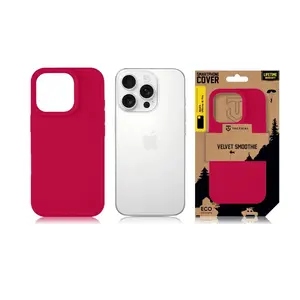 Zadní kryt Tactical Velvet Smoothie pro Apple iPhone 15 Pro Max, sangria