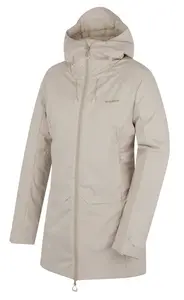 Husky Naveli L L, beige Dámský hardshellový plněný kabát
