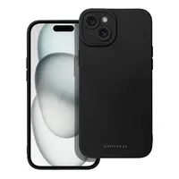 Zadní ochranný kryt ROAR case LUNA pro Apple iPhone 15 Plus, černá