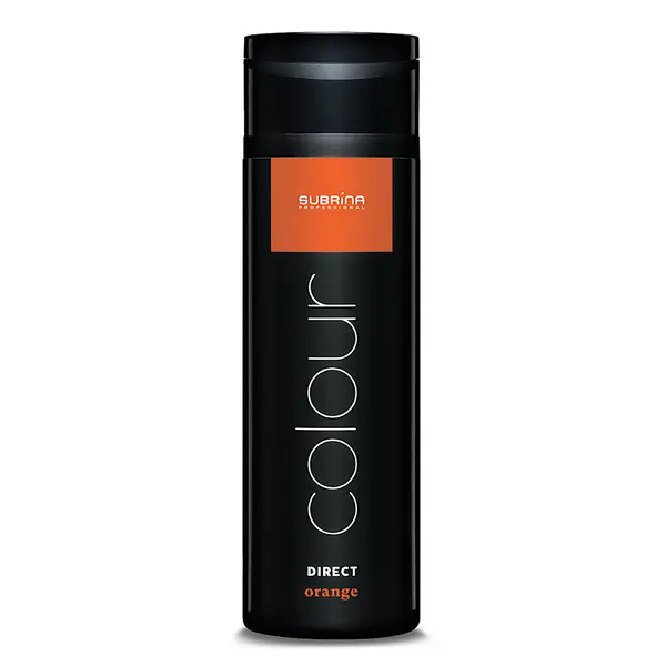 Barva na vlasy s přímými pigmenty Subrina Professional Direct Colour Orange - 200 ml, oranžová (060341) + dárek zdarma