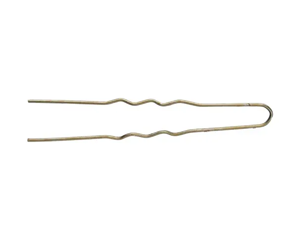 Vlnitá vlásenka Eurostil Professional - 5,5 cm, tmavě zlatá - 20 ks (00030)