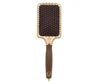Kartáč na vlasy Olivia Garden Expert Care Rectangular Paddle Brush L - zlato-hnědý (ID2074) + dárek zdarma