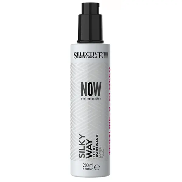 Vyhlazující mléko na vlasy Selective Professional Now Silky Way - 200 ml + dárek zdarma