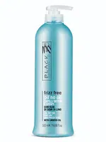Bezoplachová péče pro krepaté a nepoddajné vlasy Black Oil No Oil Anti-frizz - 500 ml (01245) + dárek zdarma