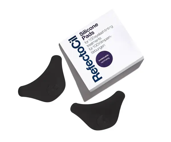 Ochranné silikonové podložky na barvení řas RefectoCil Silicone Pads - 1 pár (2400) + dárek zdarma
