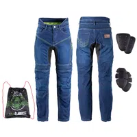 Pánské moto jeansy W-TEC Biterillo modrá 5XL