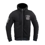 Pánská mikina W-TEC Black Heart Kustom Kulture Hoodie s aramidem černá 5XL