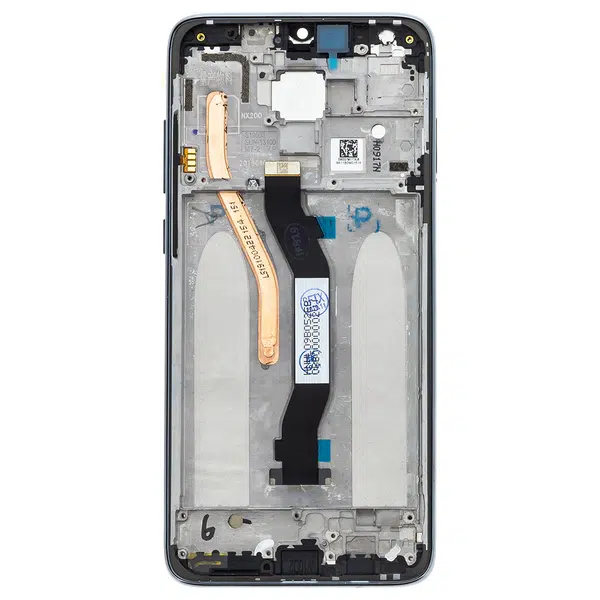 LCD + dotyk + přední kryt pro Xiaomi Redmi Note 8 Pro, black