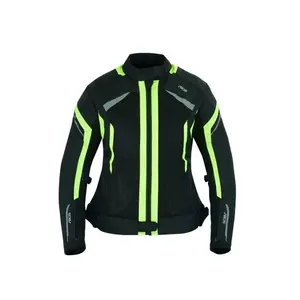 Dámská letní textilní moto bunda BOS Aylin Neon M