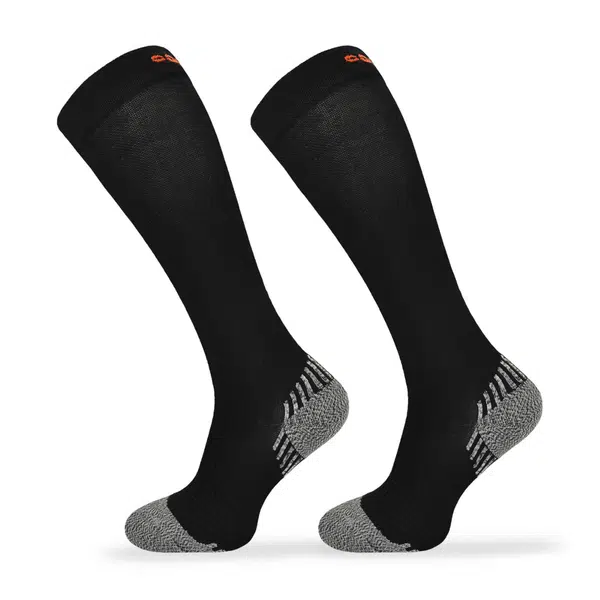 Kompresní běžecké ponožky Comodo SSC Black 39-42