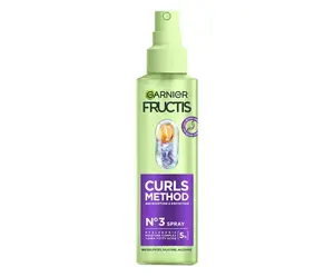 Hydratační osvěžující sprej pro suché vlnité a kudrnaté vlasy Garnier Fructis Method For Curls N°3 Spray - 150 ml + dárek zdarma