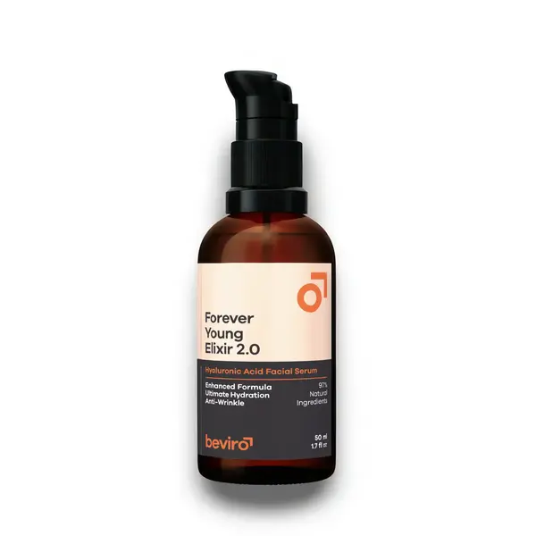 Pleťové sérum proti vráskám s kyselinou hyaluronovou Beviro Forever Young Elixir 2.0 - 50 ml + dárek zdarma