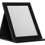 Kosmetické zrcátko se stojánkem Sibel Easel Black - 18 x 24,5 cm, černé + dárek zdarma