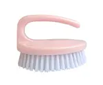 Kartáček koupelový s polouzavřeným držadlem Duko - 101 x 72 mm, růžový