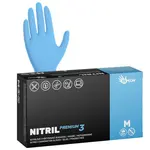 Silné nitrilové rukavice Espeon Nitril Premium 3 - 100 ks, modré, velikost M (100108) + dárek zdarma