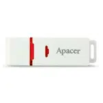 Apacer USB flash disk, USB 2.0, 64GB, AH223, bílý, AP64GAH223W-1, USB A, s krytkou