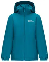 Jack Wolfskin Flaze K 176, everest blue Dětská bunda na zip